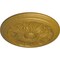 Ekena Millwork Vienna Ceiling Medallion (Fits Canopies up to 3 1/4"), Hand-Painted Pharaohs Gold, 16 7/8"OD x 5/8"P CM17VIPGS - alternate 3